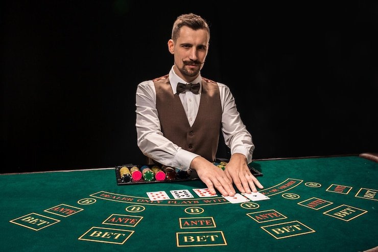 Live blackjack table with multiple camera angles on h89 h5